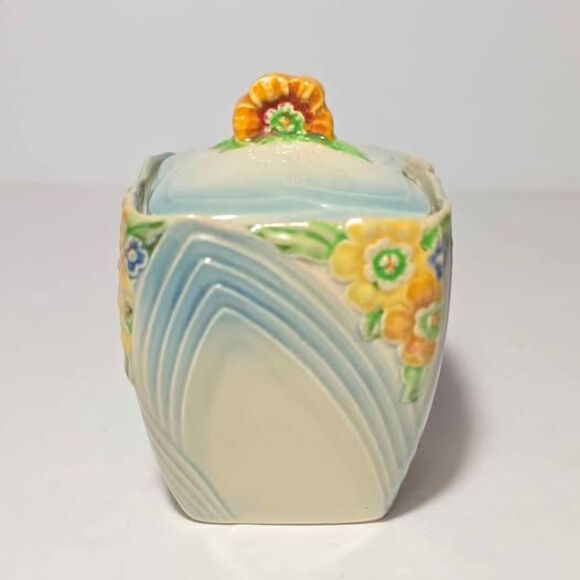 Royal Winton Grimwades Jam Jar Art Deco Vintage - Picture 10 of 10